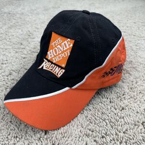 Home Depot Racing Hat Tony Stewart 20‎ Chase Authentics Orange NASCAR  OSFM Cap